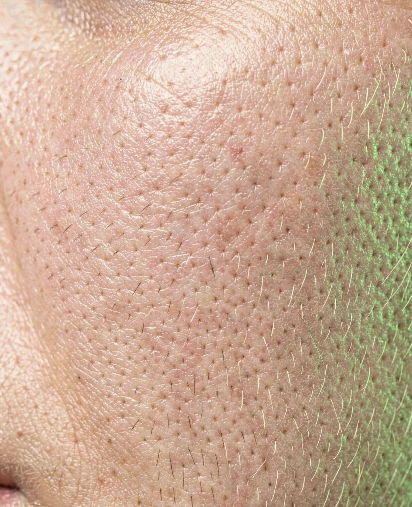 Makrofotografia tekstury skóry